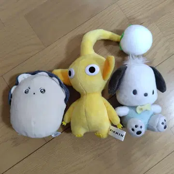 피크민, 감, 폼폼푸린 봉제 인형 스트랩 포함