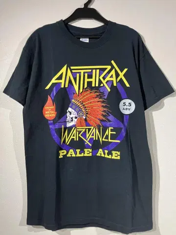 ANTHRAX 앤스랙스 밴드 T
