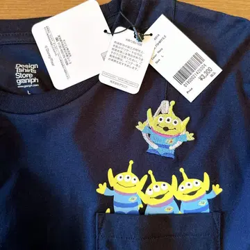 [미사용 새상품] 토이 스토리 에이리언 남성용 T셔츠 L사이즈