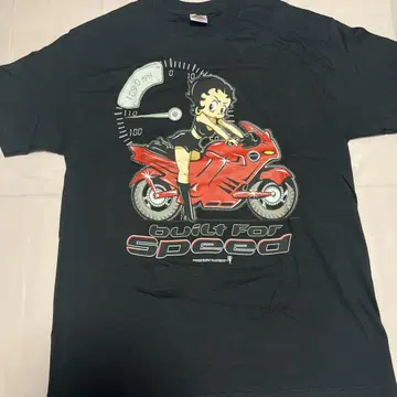 [레트로 레어] BETTY BOOP 베티 쨩 반팔 티셔츠 미사용 새상품