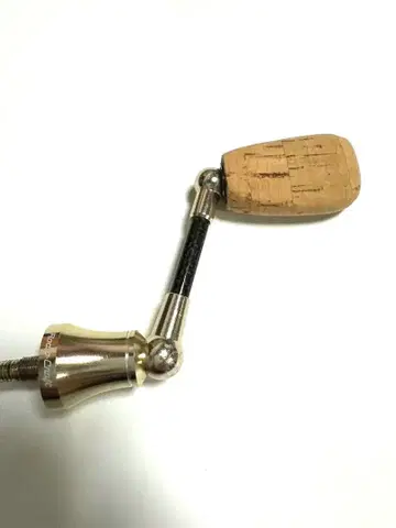 로데오크라프트 핸들 40mm 코르크 노브 골드 시마노용