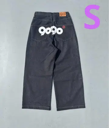 9090 OG Logo Painted Denim Pants