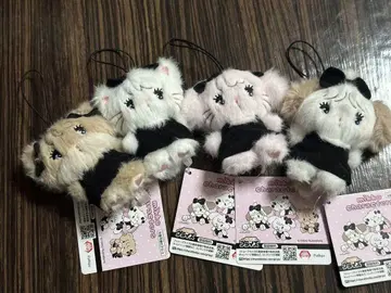 mikko characters BLACK RIBBON 마스코트 4점
