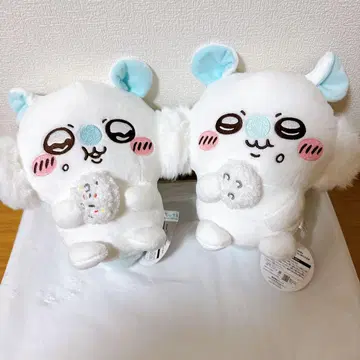 치이카와 모몽가 오물오물 봉제 인형 2종 세트