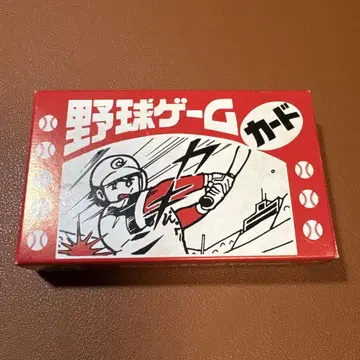 야구 게임 카드 쇼와 레트로