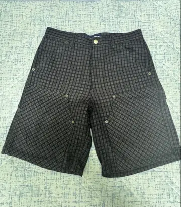 BoTT PLAID DOUBLE KNEE SHORT S