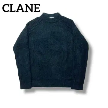 새상품급 CLANE HOMME 클라네 니트 스웨터 수입 모드 두꺼운 원단