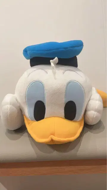 도널드 덕 뺨 괴는 봉제 인형 Disney