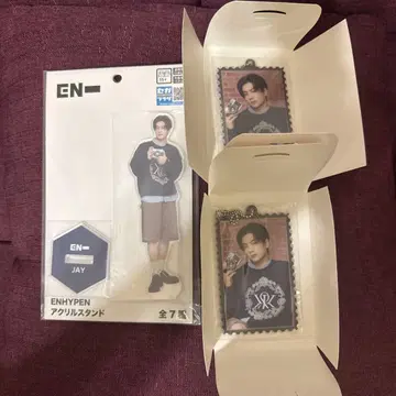 ENHYPEN JAY 제이 세가 아크릴 스탠드, d상 2개 세트