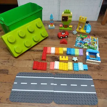 LEGO 10914 레고 듀플로 duplo + 도로 기초판 2개