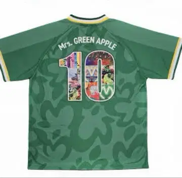 Mrs. GREEN APPLE [10] 게임 셔츠 미세스 T셔츠 굿즈