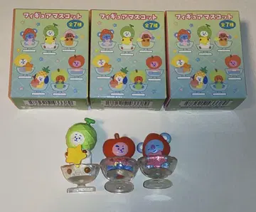 BT21 Fruit Punch 미니 피규어 마스코트 RJ COOKY