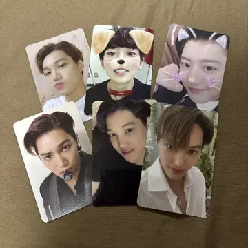 EXO 트레이딩 카드 묶음 판매