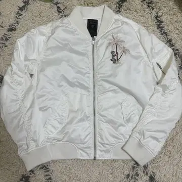GUESS 자수 여성용 블루종 화이트