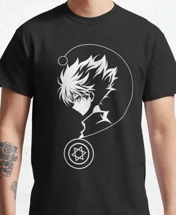 오늘까지 HUNTER x HUNTER 키루아 티셔츠 S 사이즈