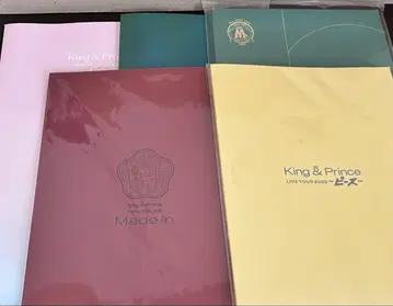 King&Prince 팜플렛 5 세트
