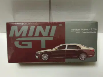 MINI GT 1/64 메르세데스 마이바흐 S680 골드/레드