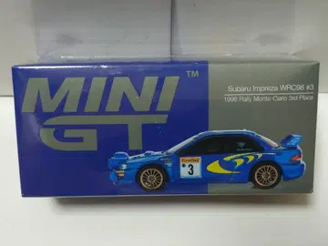 MINI GT 1/64 스바루 임프레자 WRC98 몬테카를로 랠리