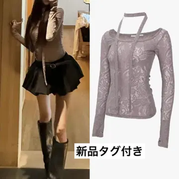S skinny tops lace