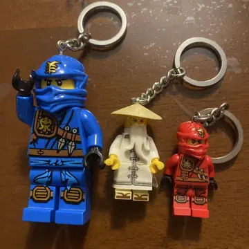 LEGO 닌자고 키링 3개 세트