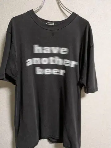 have another beer 모션 블레 문자 T셔츠