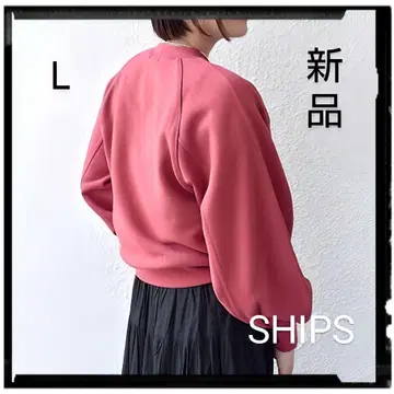SHIPS [새상품] 오가닉 코튼 래글런 맨투맨