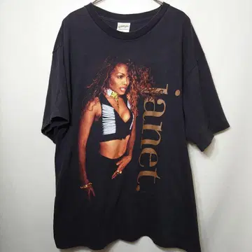 90s Janet Jackson 빈티지 티셔츠