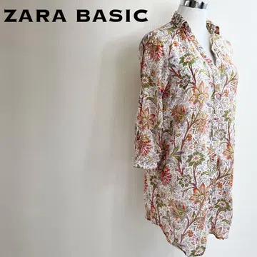 ZARA BASIC 자라 베이직 꽃무늬 튜닉 원피스