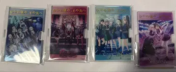 MyGO!!!!! Ave Mujica 기념 금박 포토 패널 4개