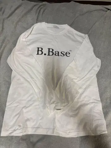 Broken Base (화이트 롱 T셔츠) XL