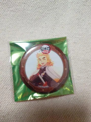 귀멸의 칼날 ufotable 카페 콜라보 카페 캔뱃지 렌고쿠 쿄쥬로