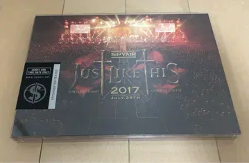 SPYAIR JUST LIKE THIS 2017 초회 생산 한정판 DVD