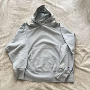 champion reverse weave 챔피온 후드티 그레이