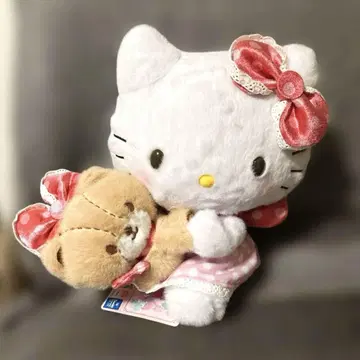 산리오 타이니참 페어 봉제 인형 헬로키티 하모니랜드 한정판