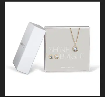 베링 BERING 목걸이 귀걸이 기프트 세트