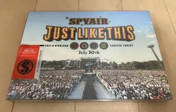 SPYAIR JUST LIKE THIS 2016 초회 생산 한정판 DVD