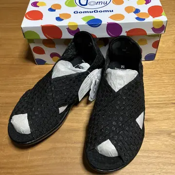 고무고무 샌들 사이즈 M 블랙