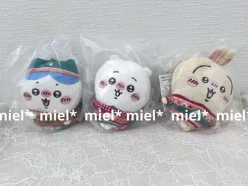 치이카와 에니마이 복권 봉제 인형 키링