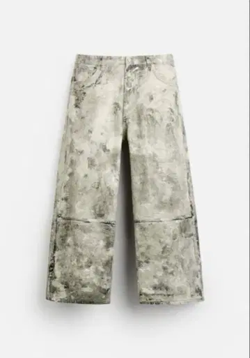 ZARA 추상적인 패턴 팬츠