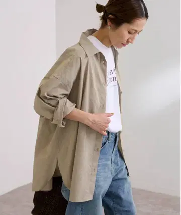 DEVEAUX CRUSH 스트라이프 셔츠
