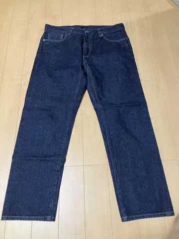 유니클로 레귤러 핏 청바지 셀비지 34인치