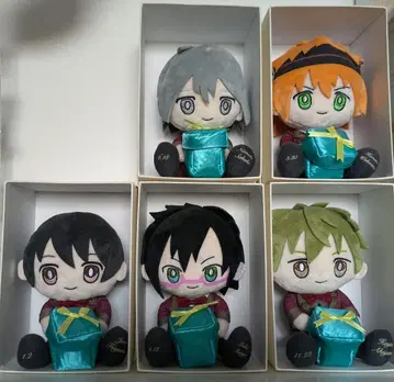 아이돌 마스터 SideM High x Joker 벌스데이 봉제 인형 세트
