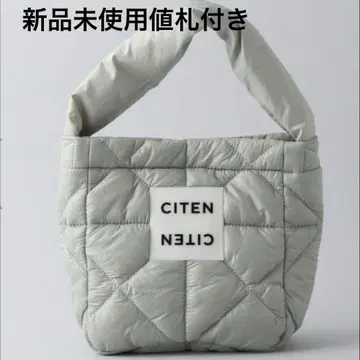 <CITEN> 패딩 원핸들 미니 토트