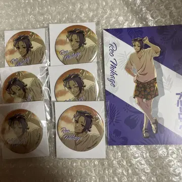 블루 록 and gallery 레오 캔뱃지 특전 포스카