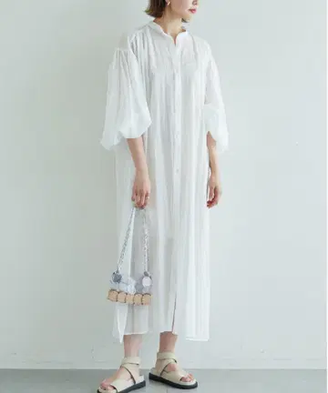 [새상품급] 개럴개런트/코튼 롱 원피스