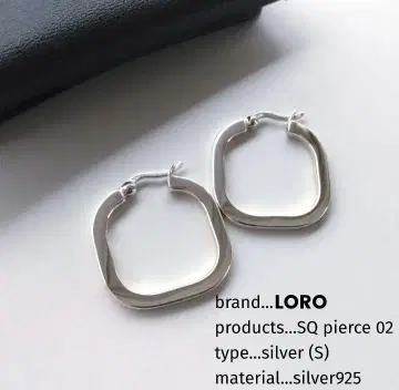 미사용에 가까운 LORO SQ Pierce 02 (silver) S