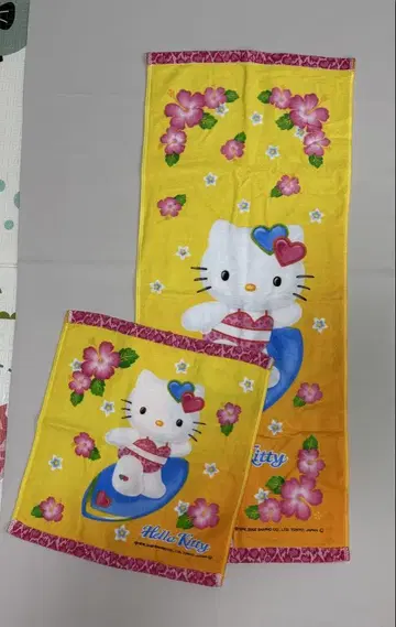 헬로키티 HELLO KITTY 핸드 타월 페이스 타월 2세트
