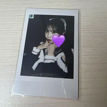 iLiFE! 스미미네 미키 사인 없는 폴라로이드