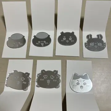 치이카와 트레이딩 얼굴 거울 스티커