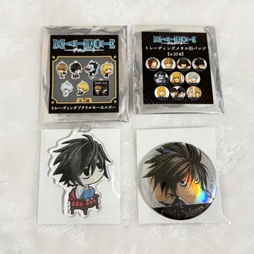 DEATHNOTE 마루이 POPUP L 아크릴 키홀더 캔뱃지